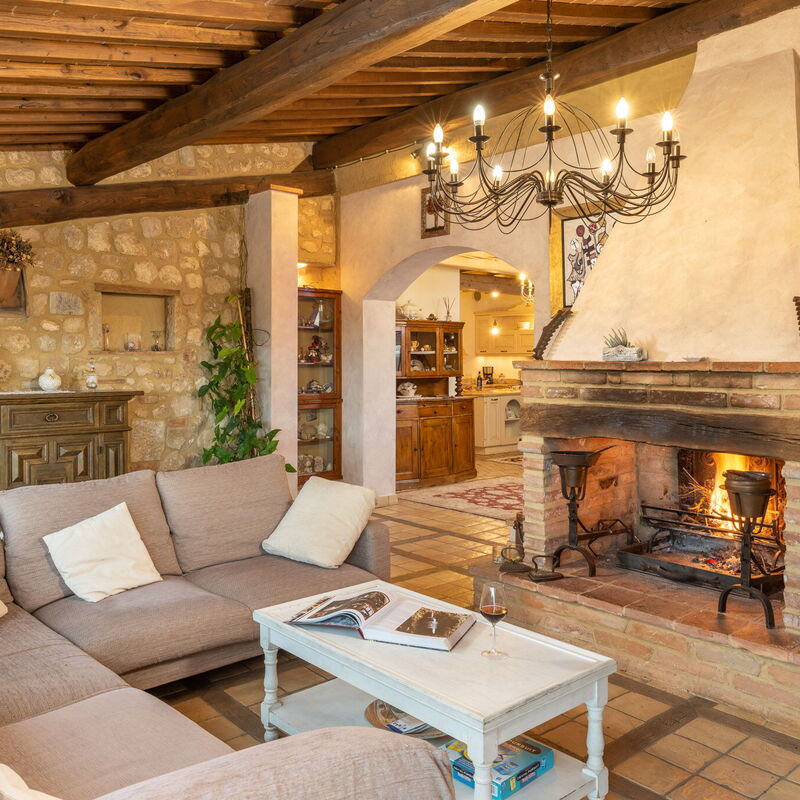 Villa L'elsa Beautiful Country Home With View: Autunno, Estate, Primavera, Soggiorno