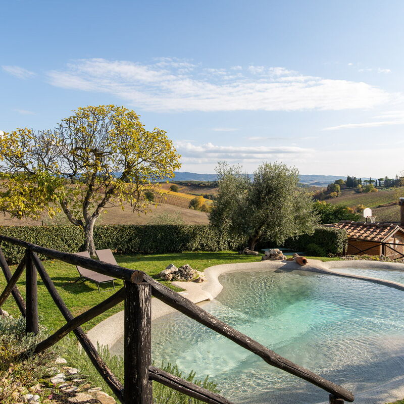 Villa L'elsa Beautiful Country Home With View: Autunno, Estate, Giardino, Piscina, Primavera, Vista Panoramica