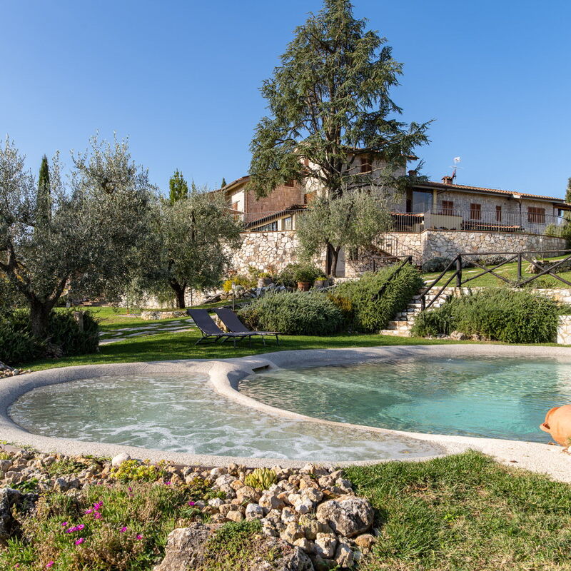 Villa L'elsa Beautiful Country Home With View: Autunno, Estate, Idromassaggio, Piscina, Primavera