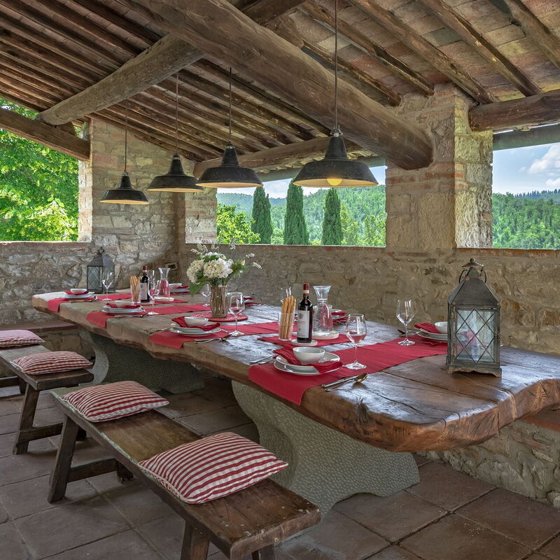 La Dimora del Chianti Dimora: Stunning Tuscan Villa on Vineyards