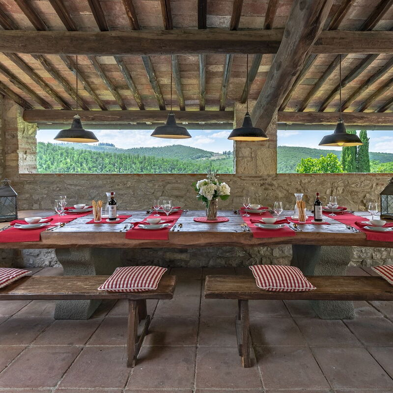 La Dimora del Chianti Dimora: Stunning Tuscan Villa on Vineyards
