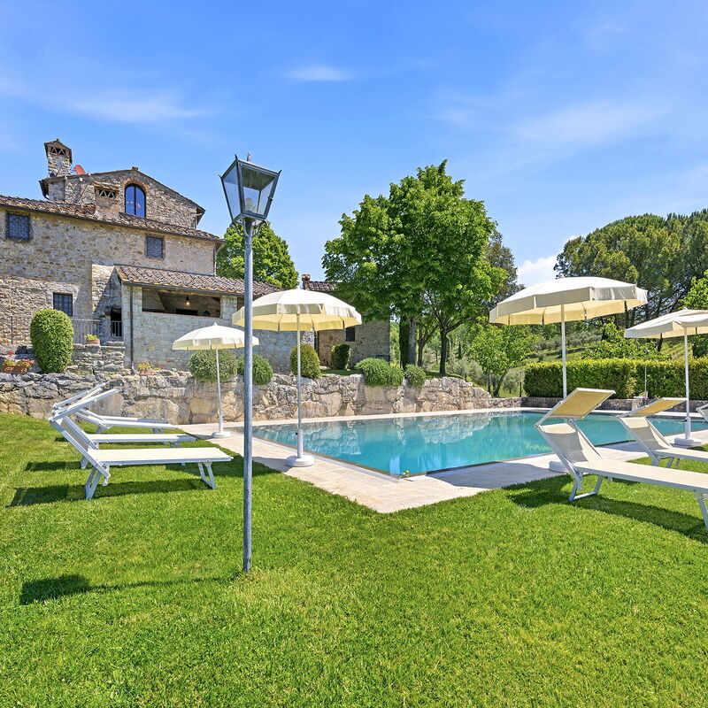 La Dimora del Chianti Dimora: Stunning Tuscan Stone Villa Surrounded by Vineyards in the Heart of Chianti
