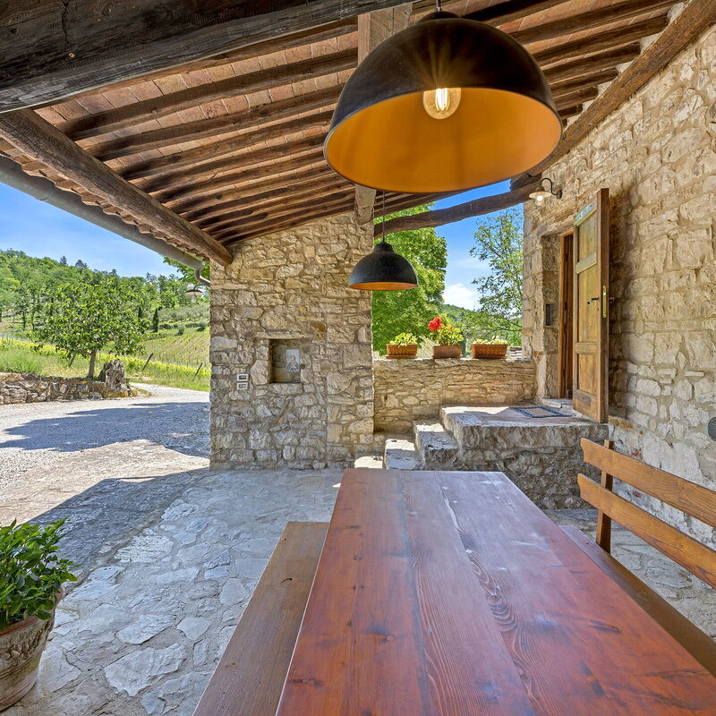 La Dimora del Chianti Dimora: Stunning Tuscan Stone Villa Surrounded by Vineyards in the Heart of Chianti