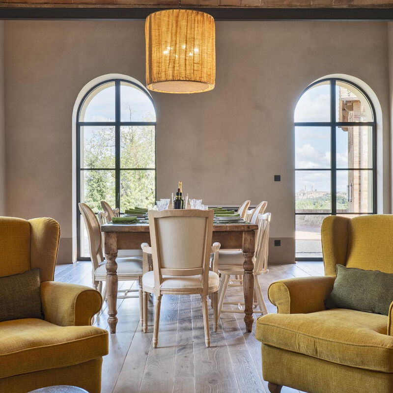 Villa del Mangia, 5Panoramic Pool and Chef Service, 5 Min Drive from Siena Center