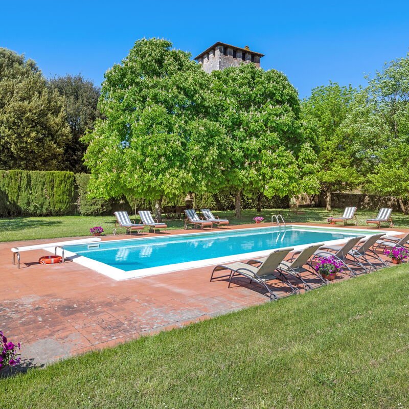 Medieval Castle Living: Vineyards, Swimming Pool & Rustic Tuscan Charm