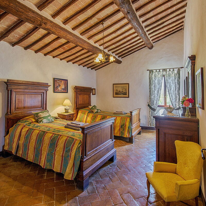 Medieval Castle Living: Vineyards, Swimming Pool & Rustic Tuscan Charm