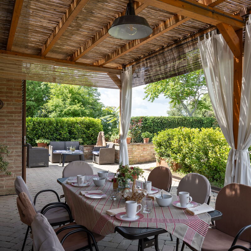 Capanna Di Elfo: all'aperto, Autunno, Balcone / Terrazza / Patio, Estate, Esterni, Giardino, Primavera