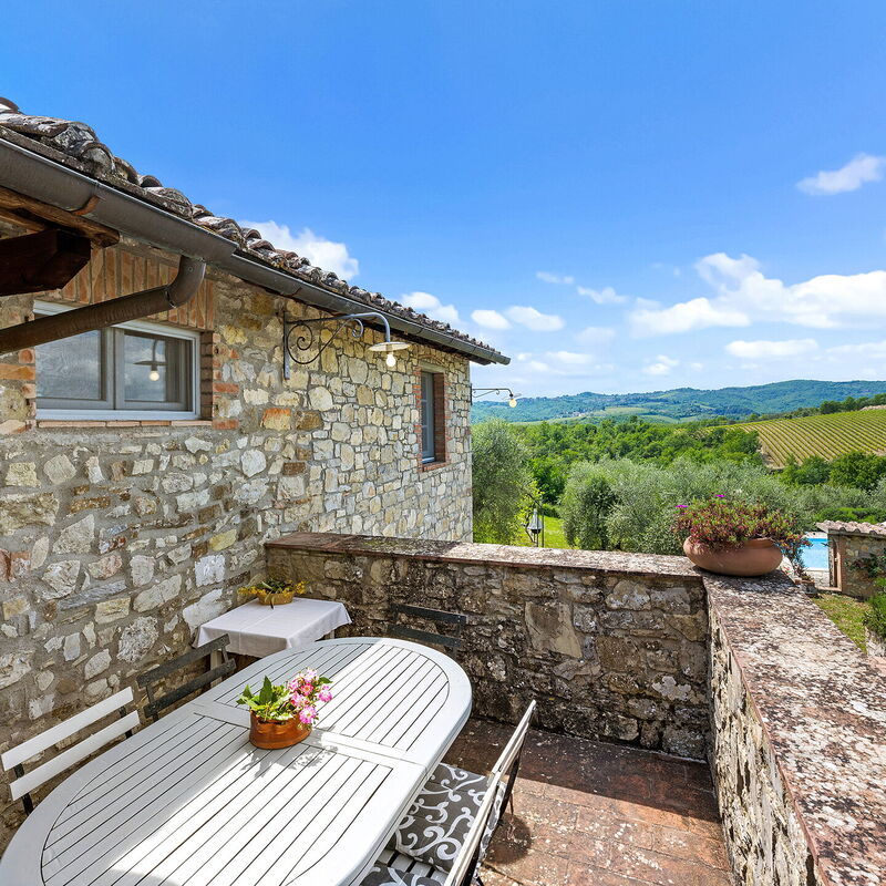 San Sano Retreat, Chianti Vineyard Views & Diving