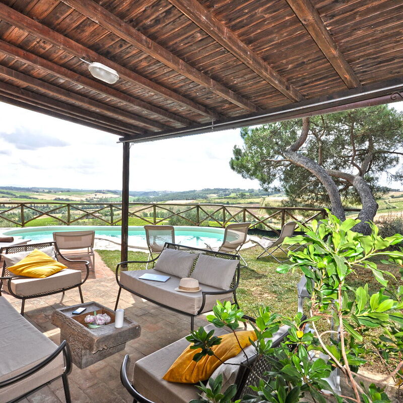 Capanna Al Lago: Autunno, Balcone / Terrazza / Patio, Estate, Esterni, Giardino, Inverno, Primavera, Vista Panoramica